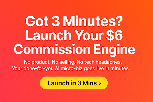 Your $6 Commission Machine Is Ready